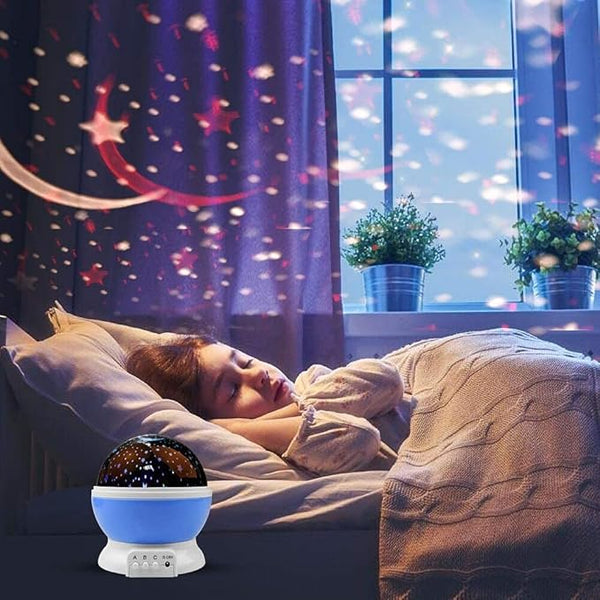 Star Master Galaxy Night Projector Lamp Ceiling Led Light 360 Rotating Colorful Lights Starry Space Projection Home Decoration Design, Gift for Kids Boy Girl, Romantic Multicolor