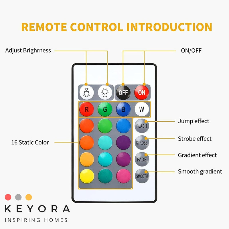 Sunset Lamp Projector 16 Color LED Light Desk Rainbow Night Light 360° Rotation Romantic Sunlight for Bedroom, Party, Photography with Remote (Sunset Lamp)